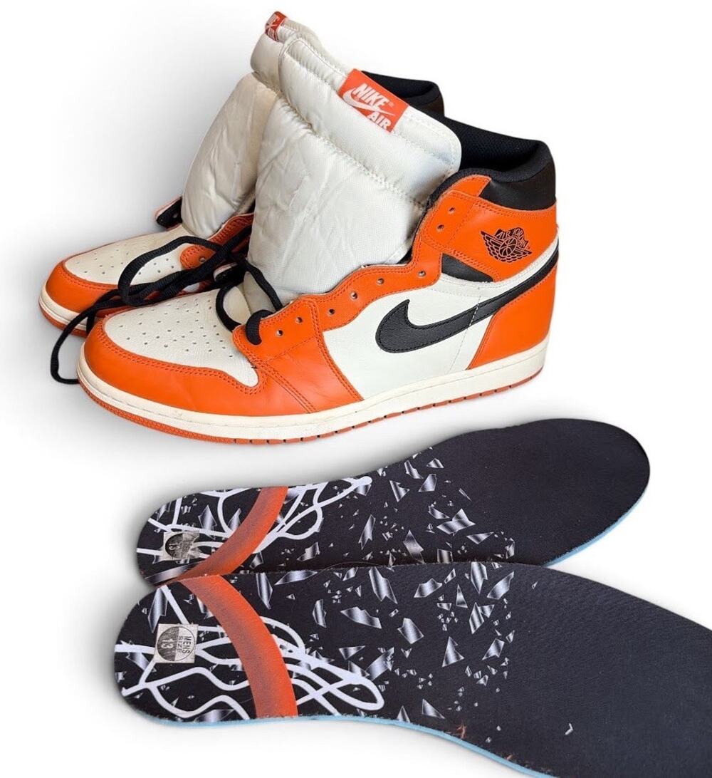 Size 13 Nike Air Jordan 1 High OG Reverse Shattered Backboard 2016 555088-113